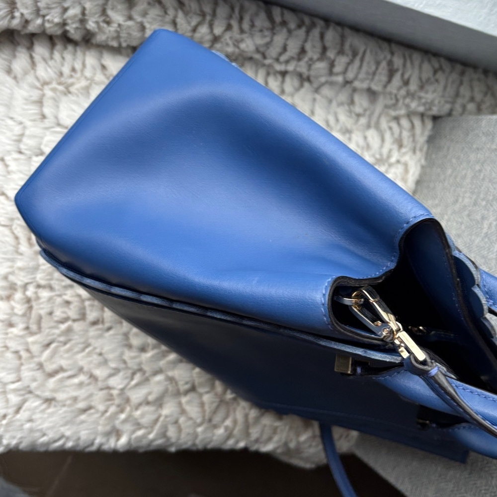 KATE SPADE Linzi Maple Court Blue Hyacinth Satchel; Caitlin St. Adalyn Wallet - Picture 6 of 16